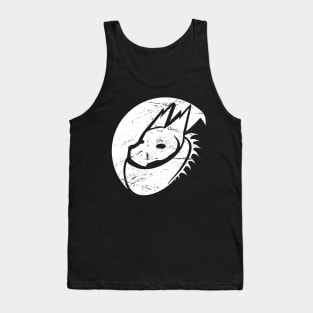 Distressed Fantasy Dragon Icon Tank Top